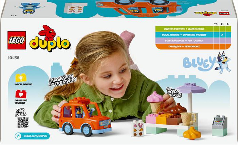 Immagine del prodotto LEGO - DUPLO BLUEY Visita alla gelateria di BLUEY 10458
