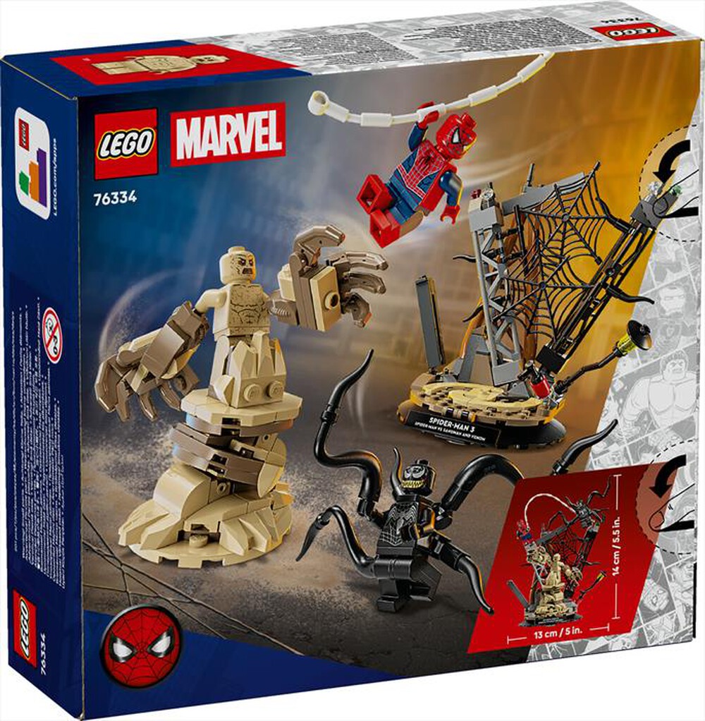 Immagine del prodotto LEGO - MARVEL Battaglia epica: SpiderMan vs.Sandman 76334
