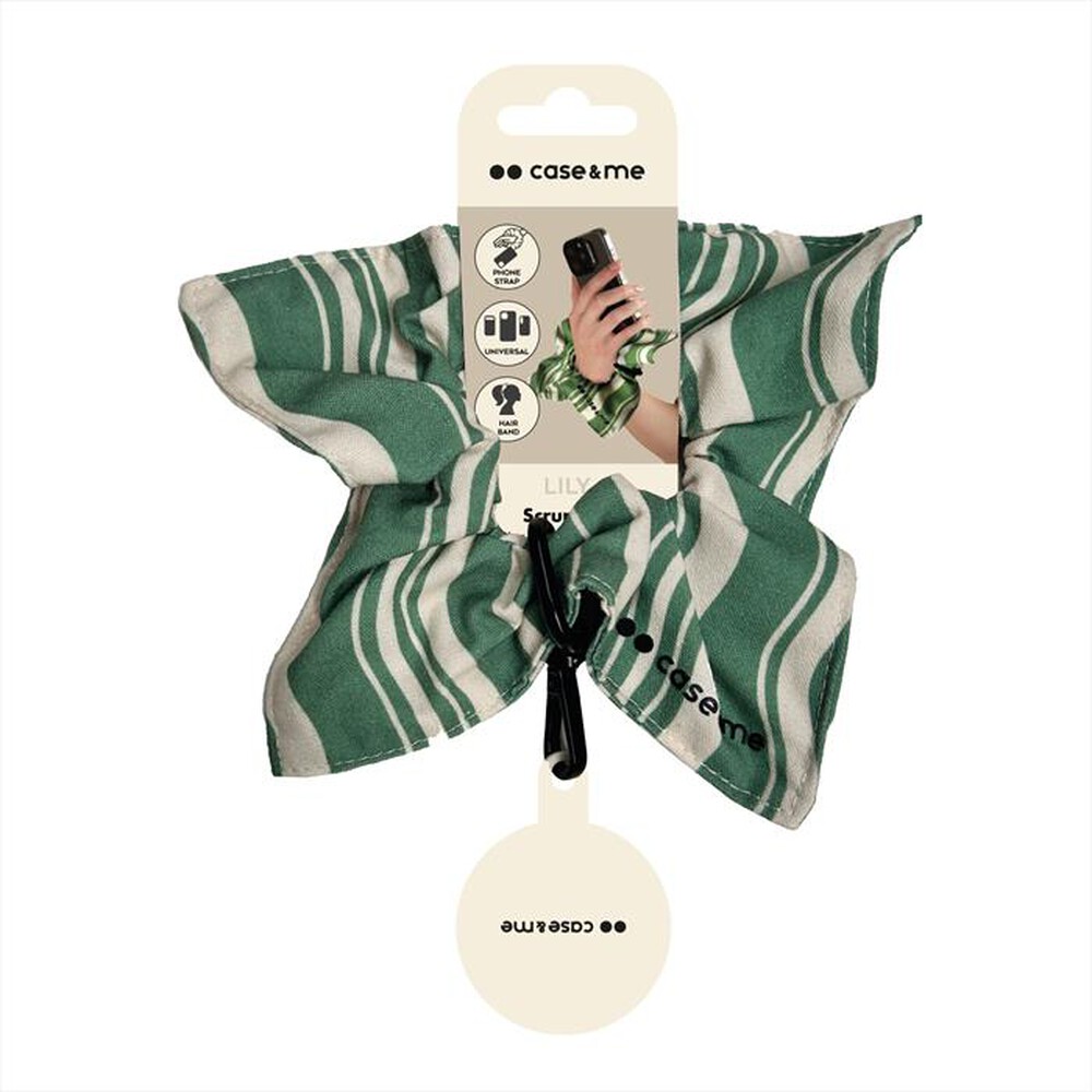 Immagine del prodotto CASEME - Braccialetto elastico per capelli CMFABRICELBRACGN-Verde Avorio