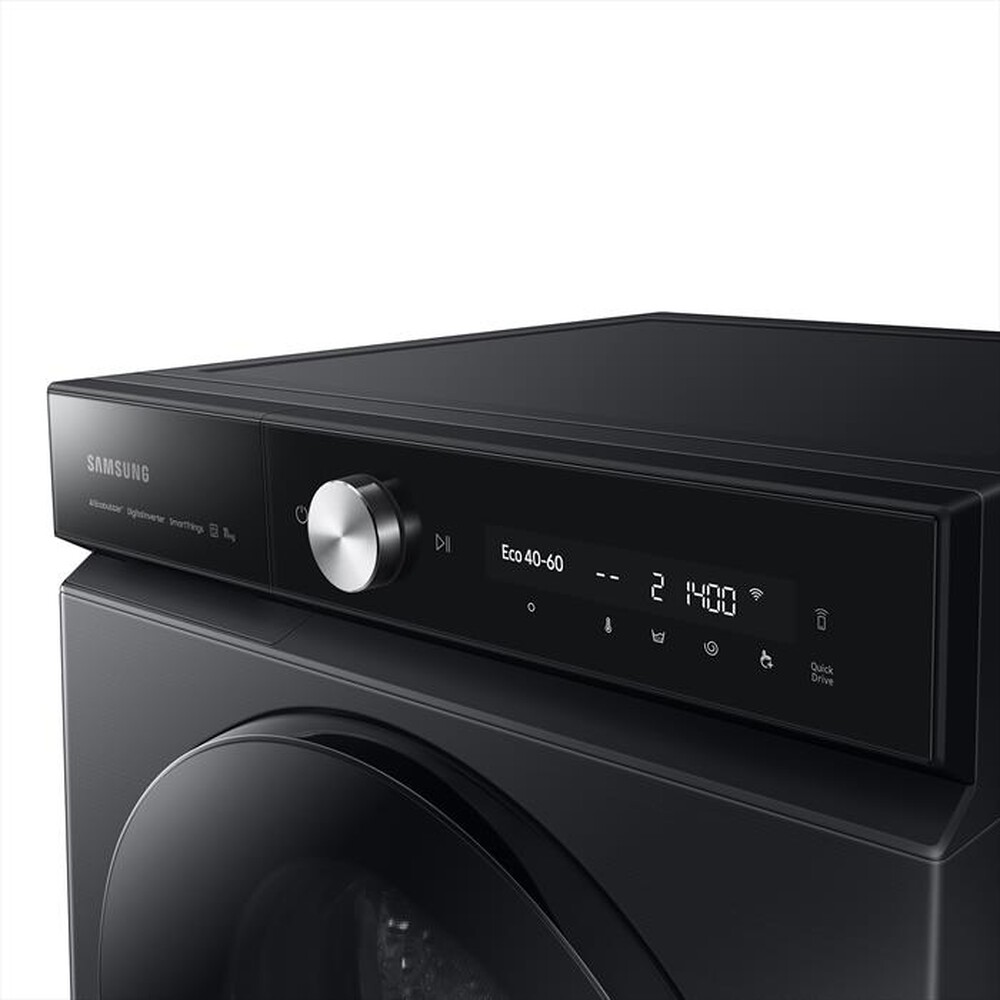 "SAMSUNG - Lavatrice WW11BB944DGBS3 11 Kg Classe A-black oblò black"