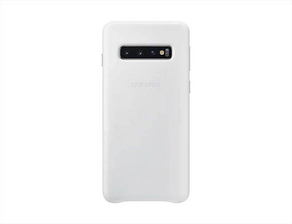 "SAMSUNG - LEATHER COVER GALAXY S10-Bianco"