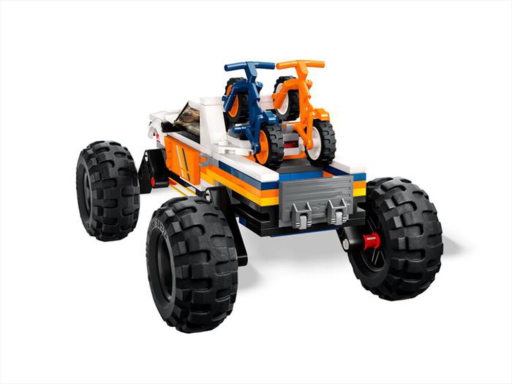 "LEGO - CITY AVVENTURE SUL FUORISTRADA 4X4 - 60387-Multicolore"
