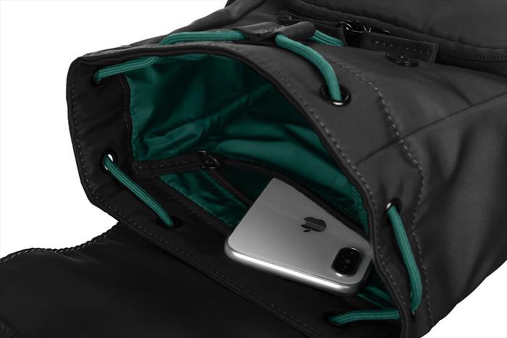 "TUCANO - MICRO Zainetto in nylon-Nero"
