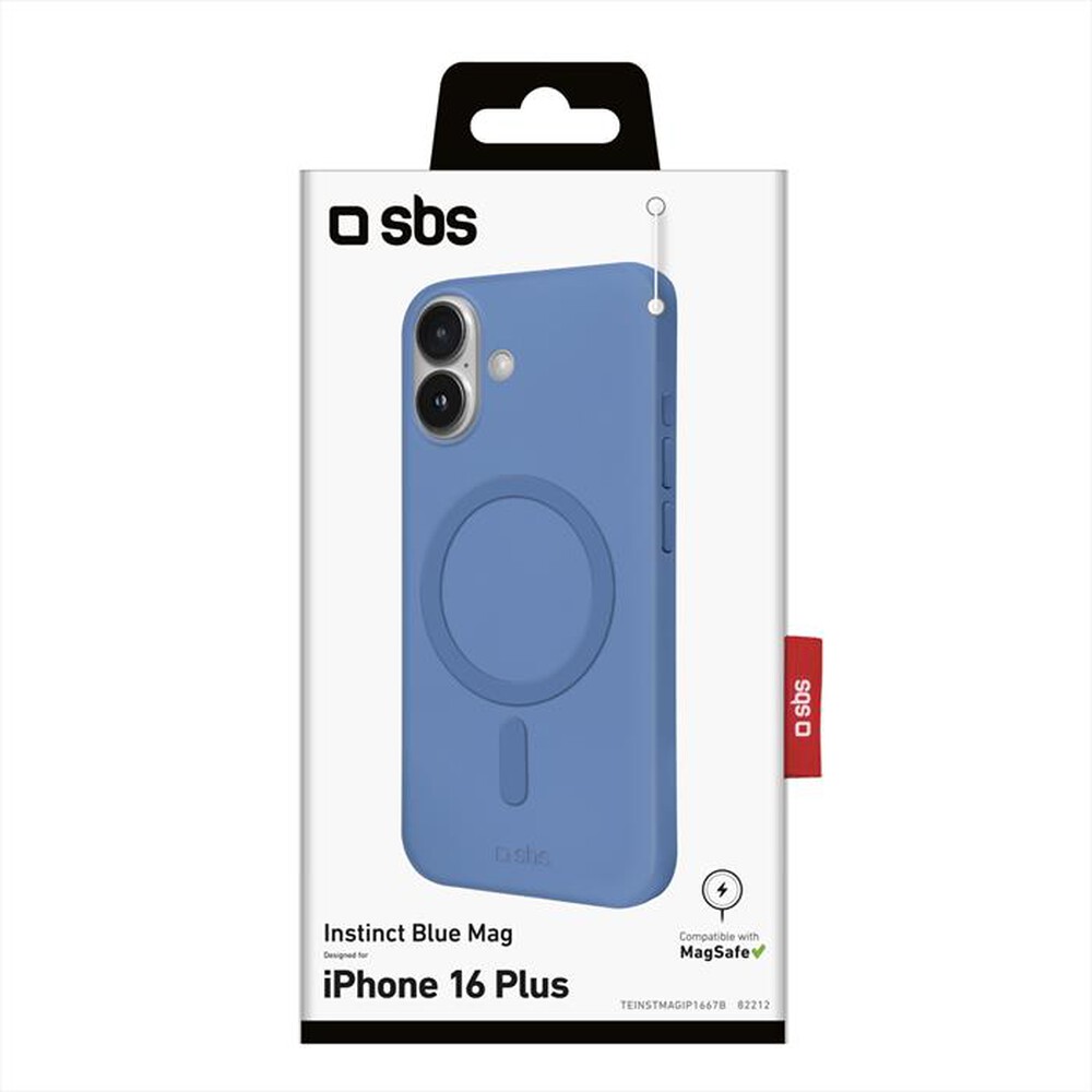 Immagine del prodotto SBS - Cover Instinct Mag iPhone 16 Plus TEINSTMAGIP1667B-Blu