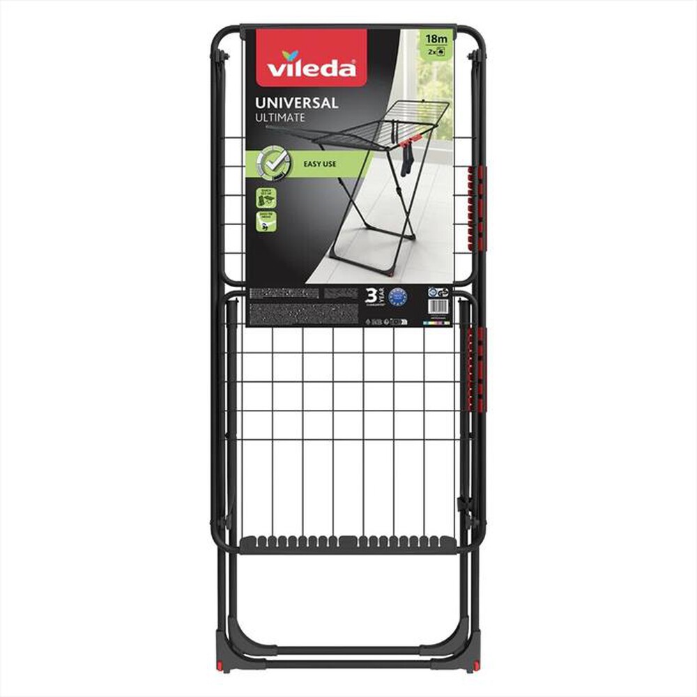 Immagine del prodotto VILEDA - Stendibiancheria 0123300-Nero opaco