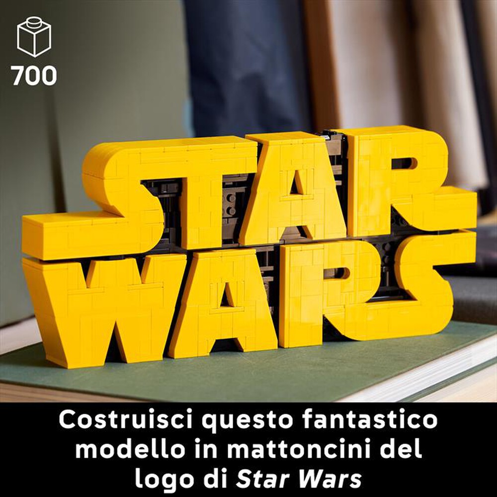 "LEGO - STAR WARS Logo Star Wars in mattoncini - 75407"