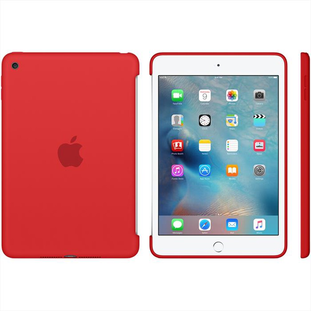 "APPLE - Custodia in silicone per iPad mini 4-(PRODUCT)RED"