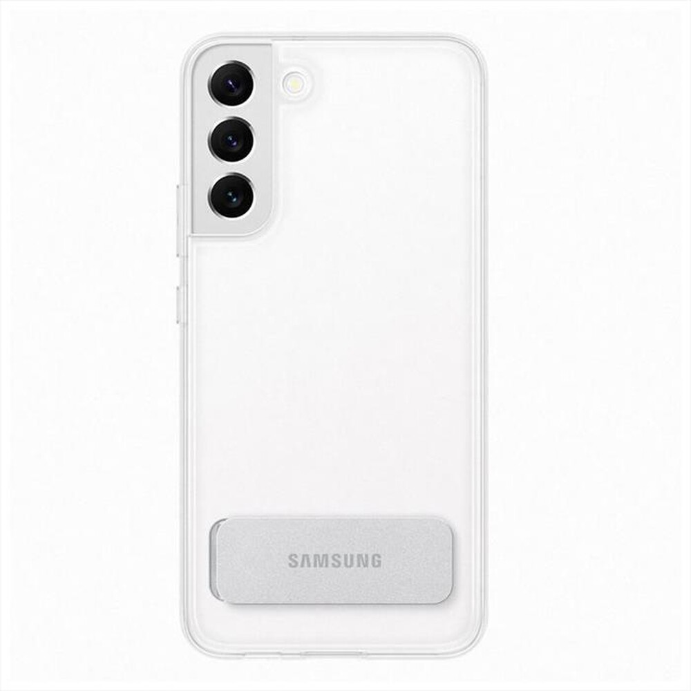 "SAMSUNG - Cover silicone per Galaxy S22+-Trasparente"