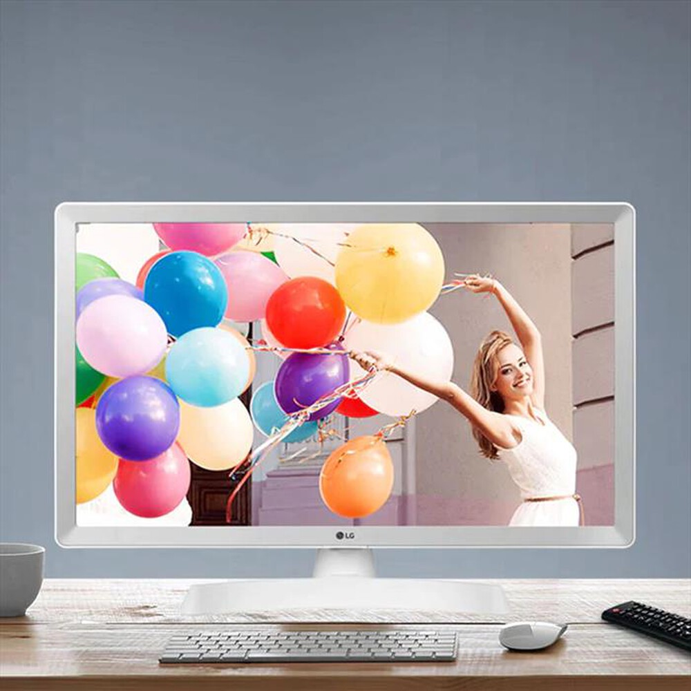 "LG - Monitor TV HD 28\" 28TN515V-WZ-Bianco"