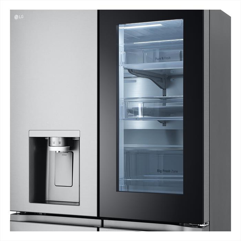 "LG - Frigorifero 4 porte GMG960MBJE Classe E 638L-Argento"