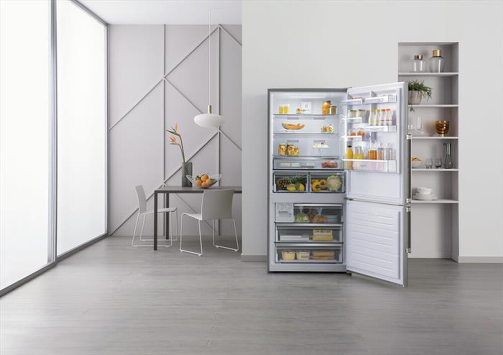 "WHIRLPOOL - Frigorifero combinato W84BE 72 X 2 N Classe E"