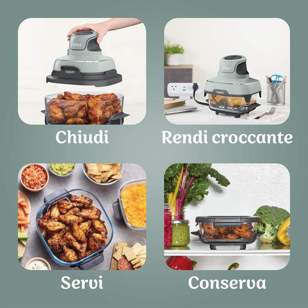 Immagine del prodotto NINJA - Friggitrice ad aria portatile CRISPI 4-IN-1-Salvia