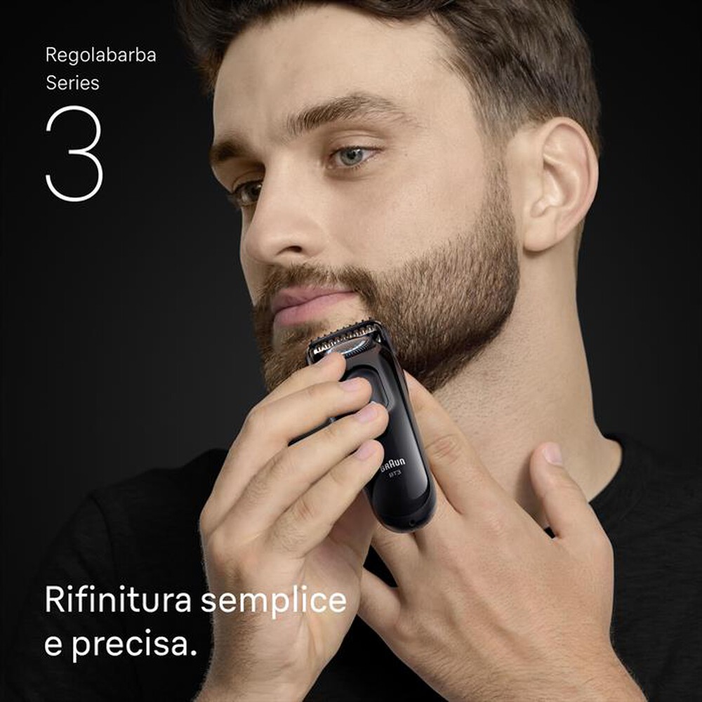 "BRAUN - Regolabarba BT 3520-NERO"
