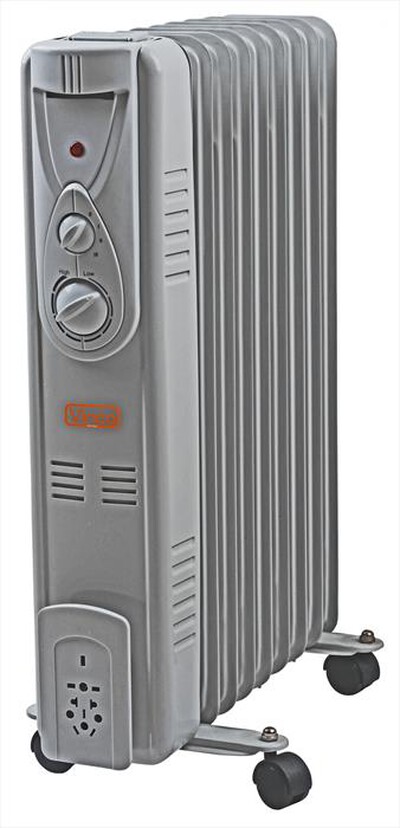 VINCO - Radiatore ad olio 9 elementi 70501-Grigio