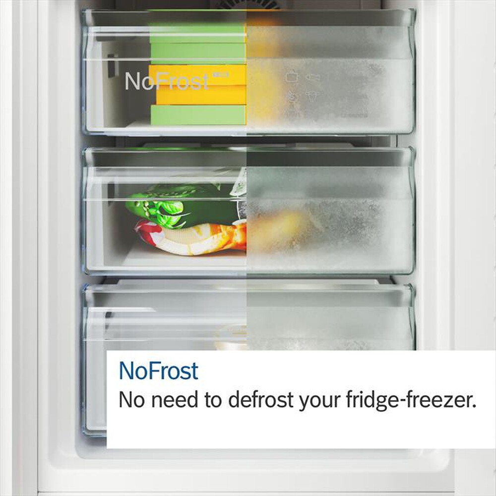 "BOSCH - Frigorifero combinato KGN397LDF Classe D-Inox easyclean"