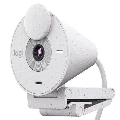 LOGITECH - Webcam Brio 300-Bianco