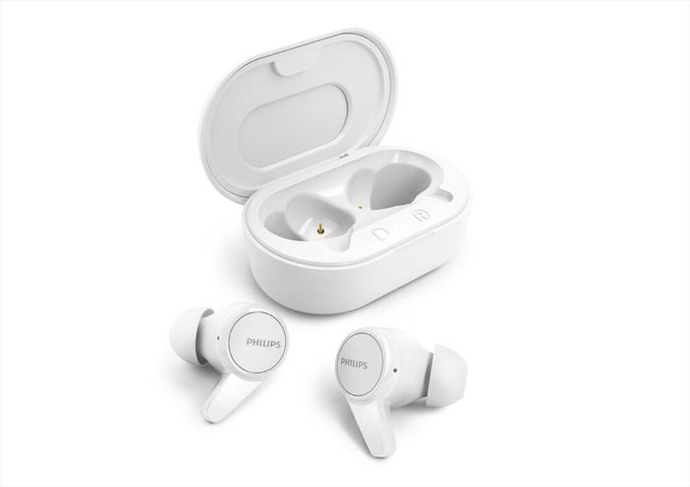 "PHILIPS - CUFFIE TRUE WIRELESS TAT1207WT-Bianco"