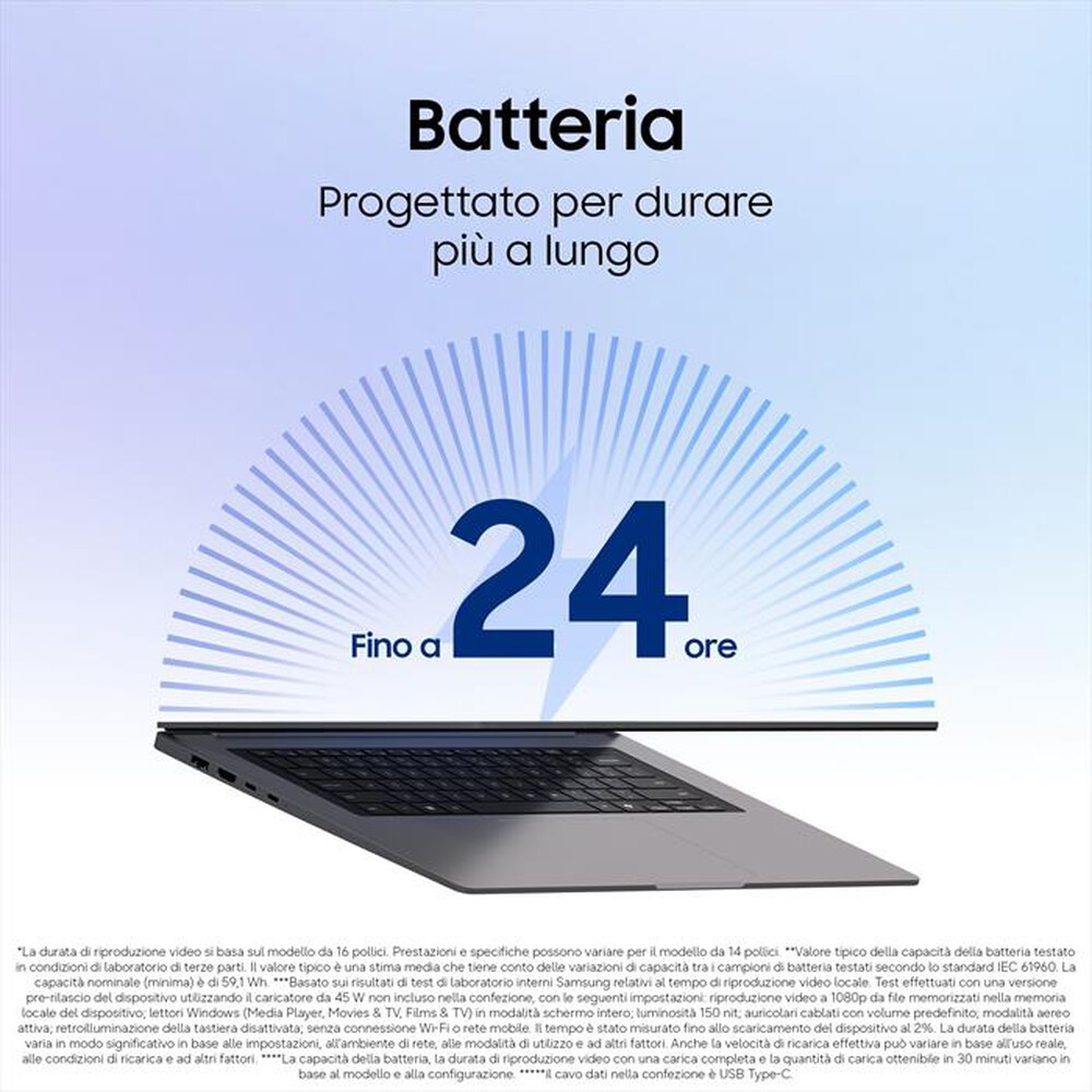 Immagine del prodotto SAMSUNG - Notebook GALAXY BOOK6 14"-Gray