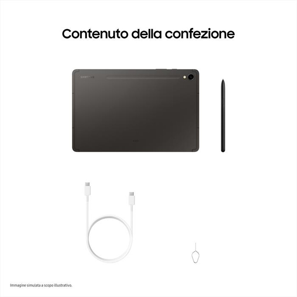 Immagine del prodotto SAMSUNG - Galaxy Tab S9 Wi-Fi (12GB / 256GB)-Graphite