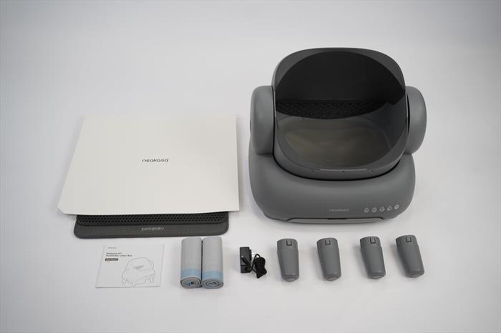 "NEAKASA - Lettiera autopulente M1-Grigio"