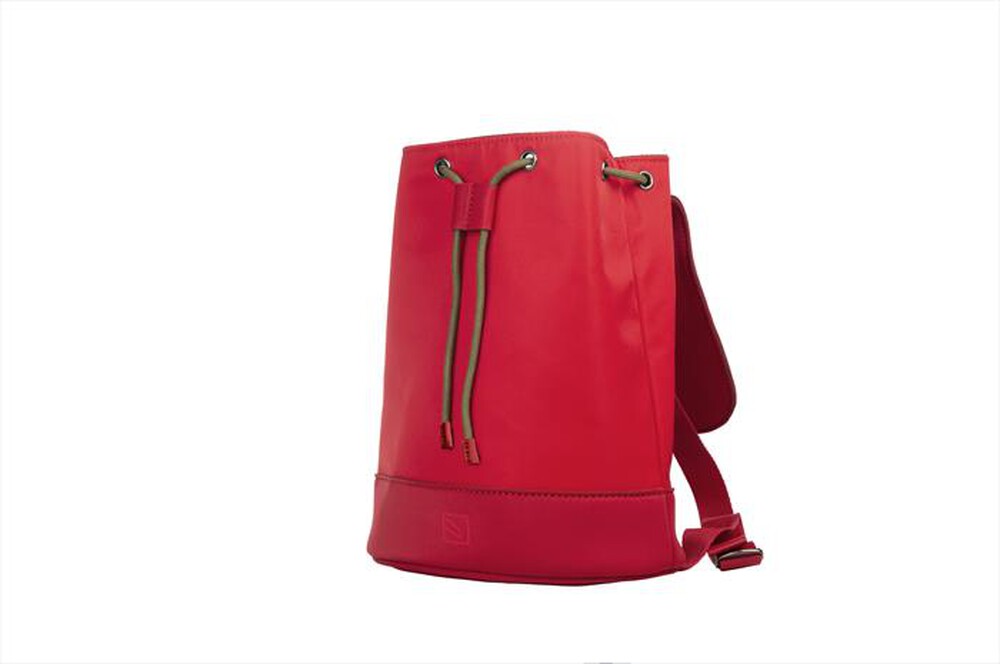 "TUCANO - SEC Zainetto in nylon-Rosso"