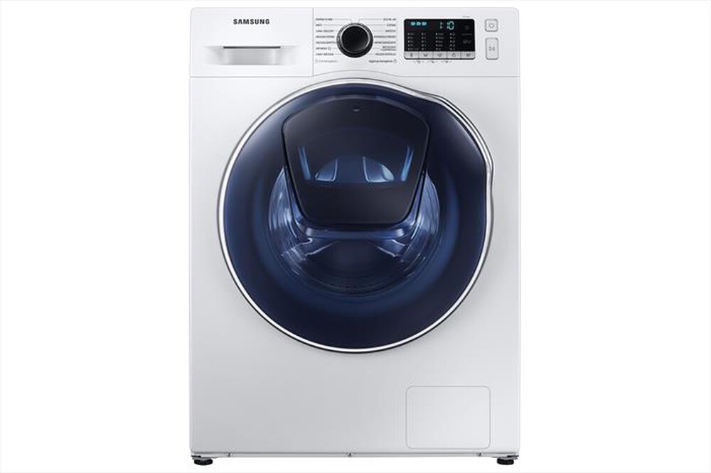 "SAMSUNG - Lavasciuga WD8NK52E0ZW/ET 8/5 Kg Classe F-Bianco oblò Crystal Blue™"