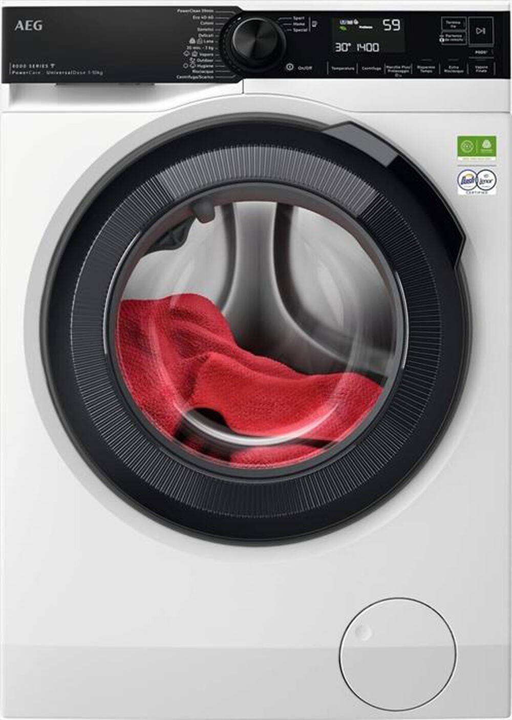 Immagine del prodotto AEG - Lavatrice LR8FH104VY 10 Kg Classe A-Bianco