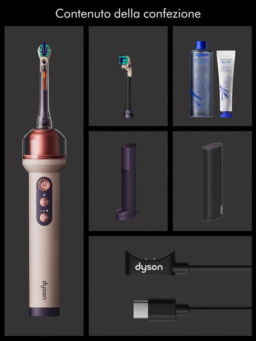 Immagine del prodotto DYSON - CAMERAJET Spazzolino elettrico e idropulsore-Ceramic Pink