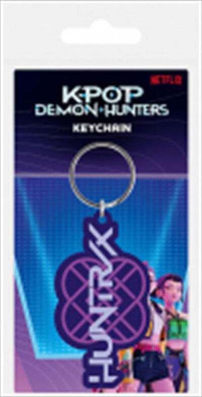 PYRAMID - Portachiavi KPop Demon Hunters Huntrix Logo
