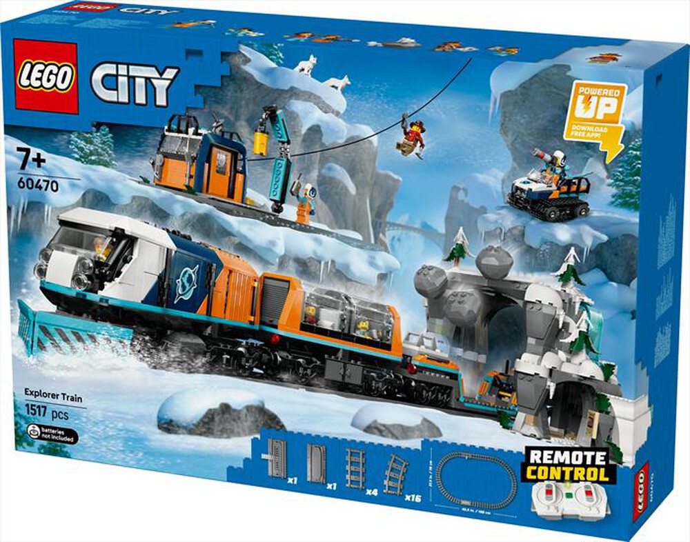 "LEGO - TRENO ESPRESSO ARTICO DEGLI ESPLORATORI-,"