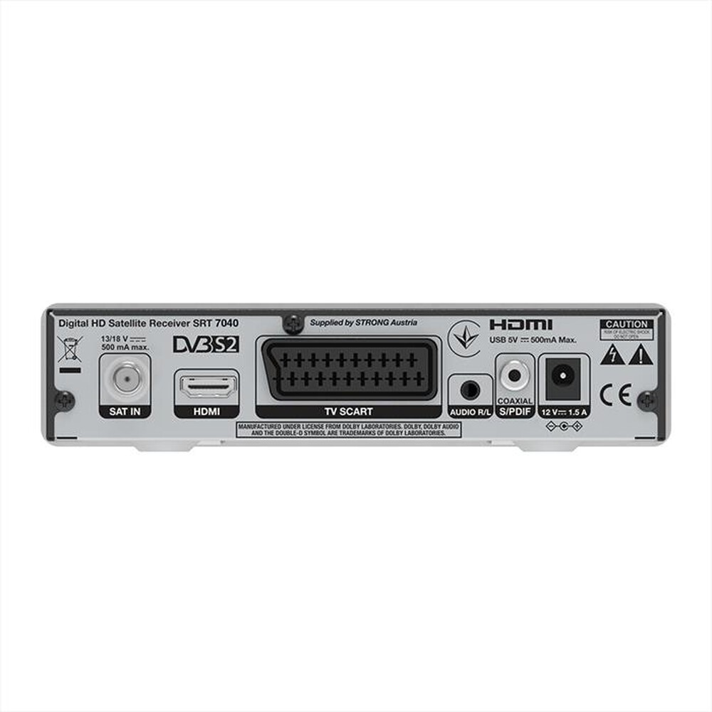 Immagine del prodotto STRONG - Ricevitore satellitare SRT7040-nero