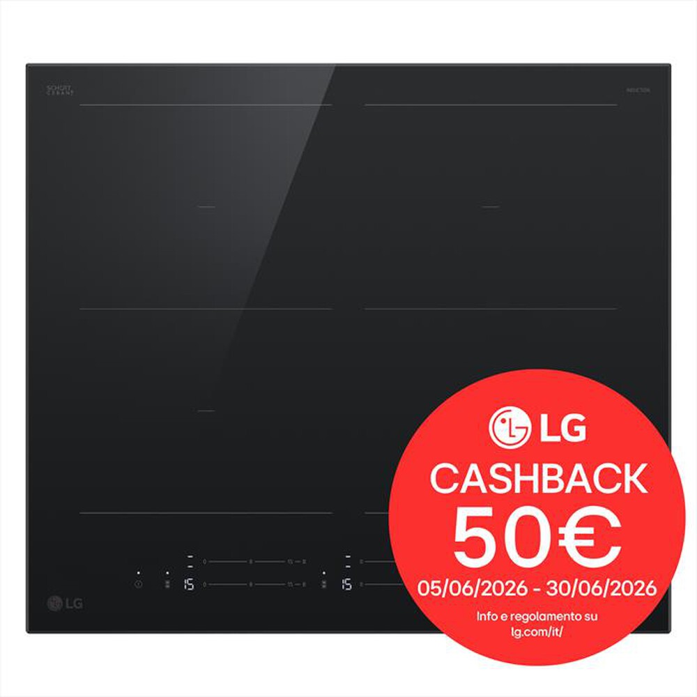 Immagine del prodotto LG - Piano cottura induzione CBIZ2437B 59 cm-Nero Schott