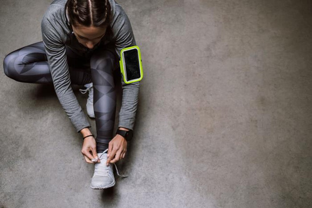 Immagine del prodotto CELLULARLINE - Fascia da braccio ARMBAND FITNESS - UNIVERSALE-Lime