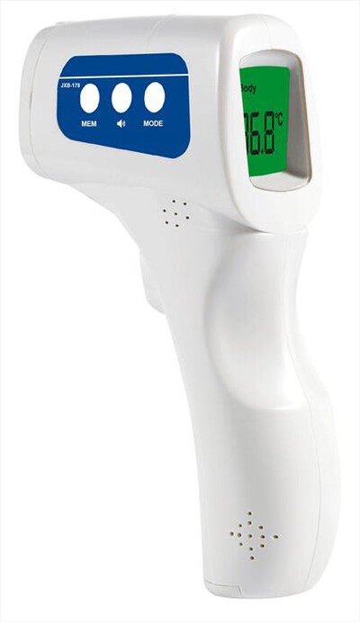 TELESYSTEM - TERMOSCANNER TERMOMETRO AD INFRAROSSI JXB-178-White