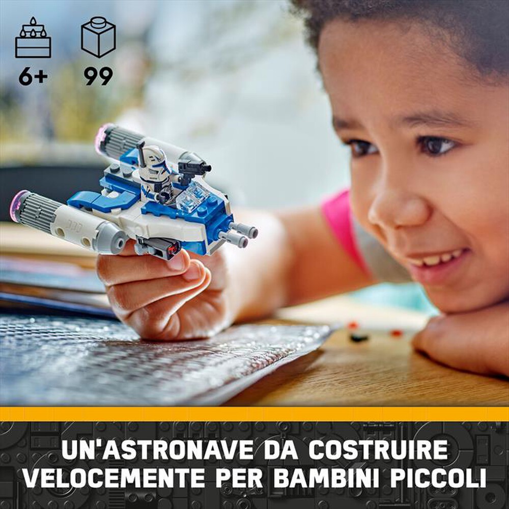Immagine del prodotto LEGO - STAR WARS Microfighter Y-Wing di Captain Rex 75391