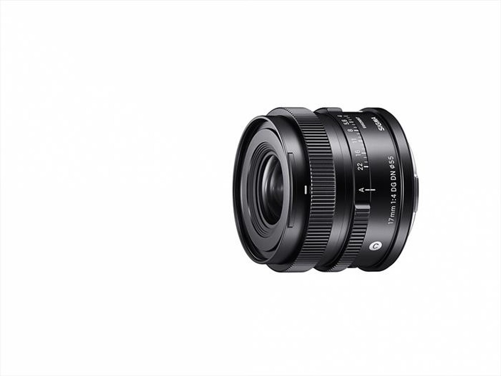 Immagine del prodotto SIGMA - Obiettivo fisso 17MM F/4 (C) DG DN SONY E-MOUNT-NERO