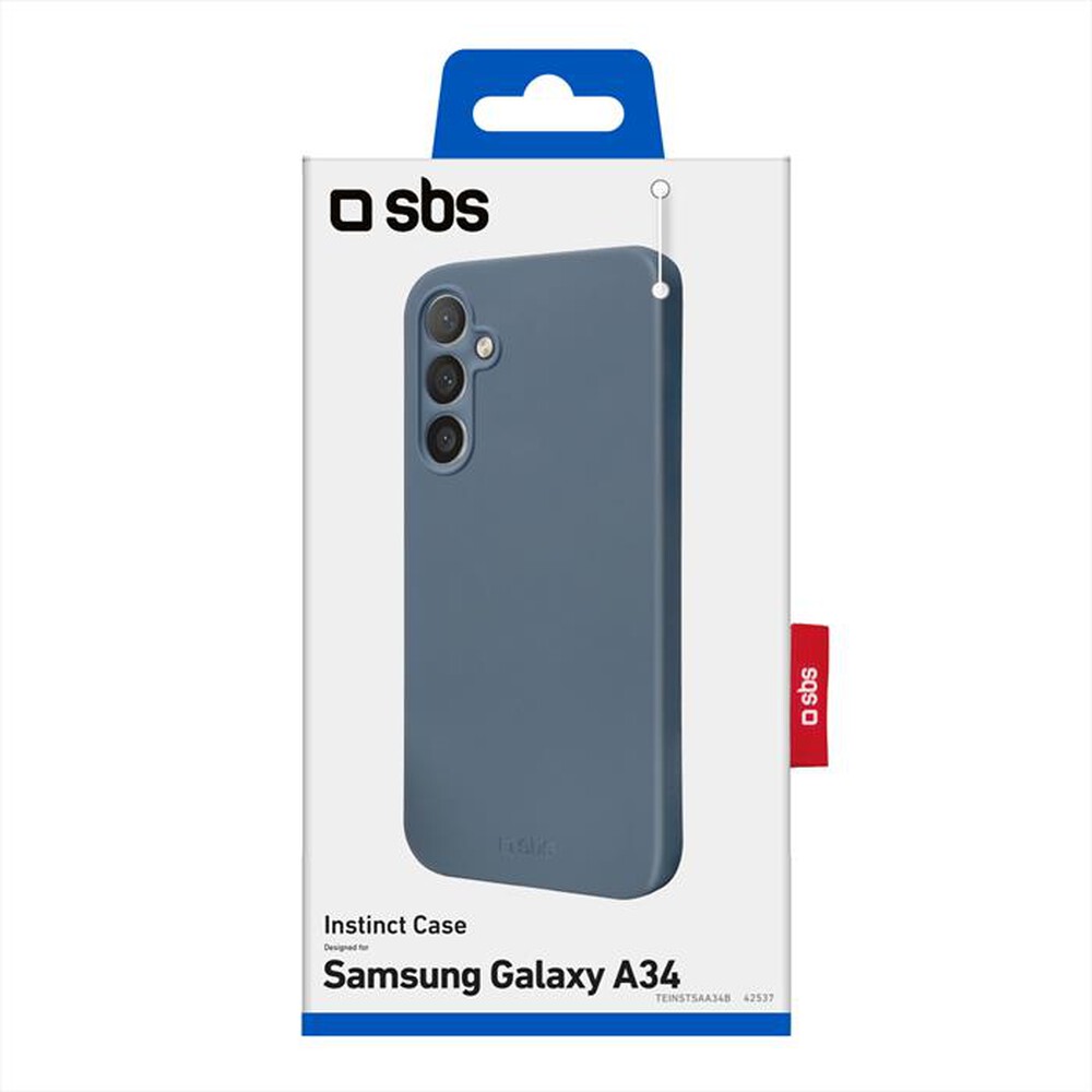 "SBS - Cover TEINSTSAA34B per Samsung A34-Blu"