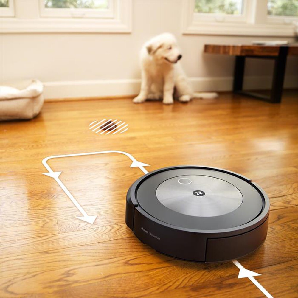 "iROBOT - Aspirapolvere robot ROOMBA COMBO J5+578-Grafite"