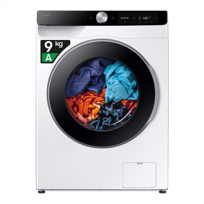 SAMSUNG - Lavatrice WW90DG6G94LKU3 9KG Classe A-bianca con obl&ograve; -pannello nero