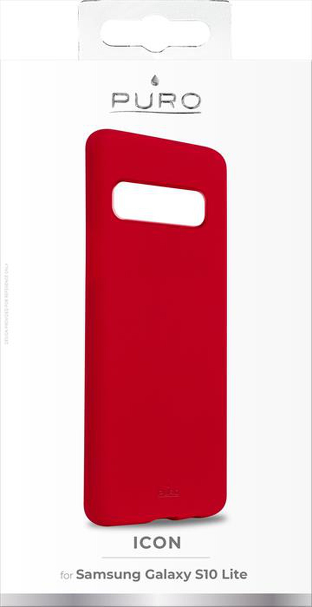 "PURO - SGS10LICONRED-rosso"