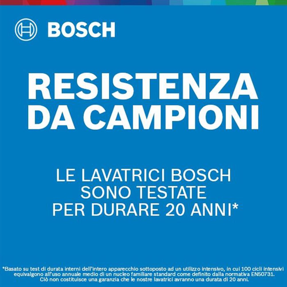 Immagine del prodotto BOSCH - Lavatrice Serie 6 WGG244Z9IT 9Kg 1400g/m Classe A-BIANCA