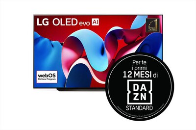 LG - Smart TV OLED evo UHD 4K 83" Serie C4 OLED83C44LA-Marrone