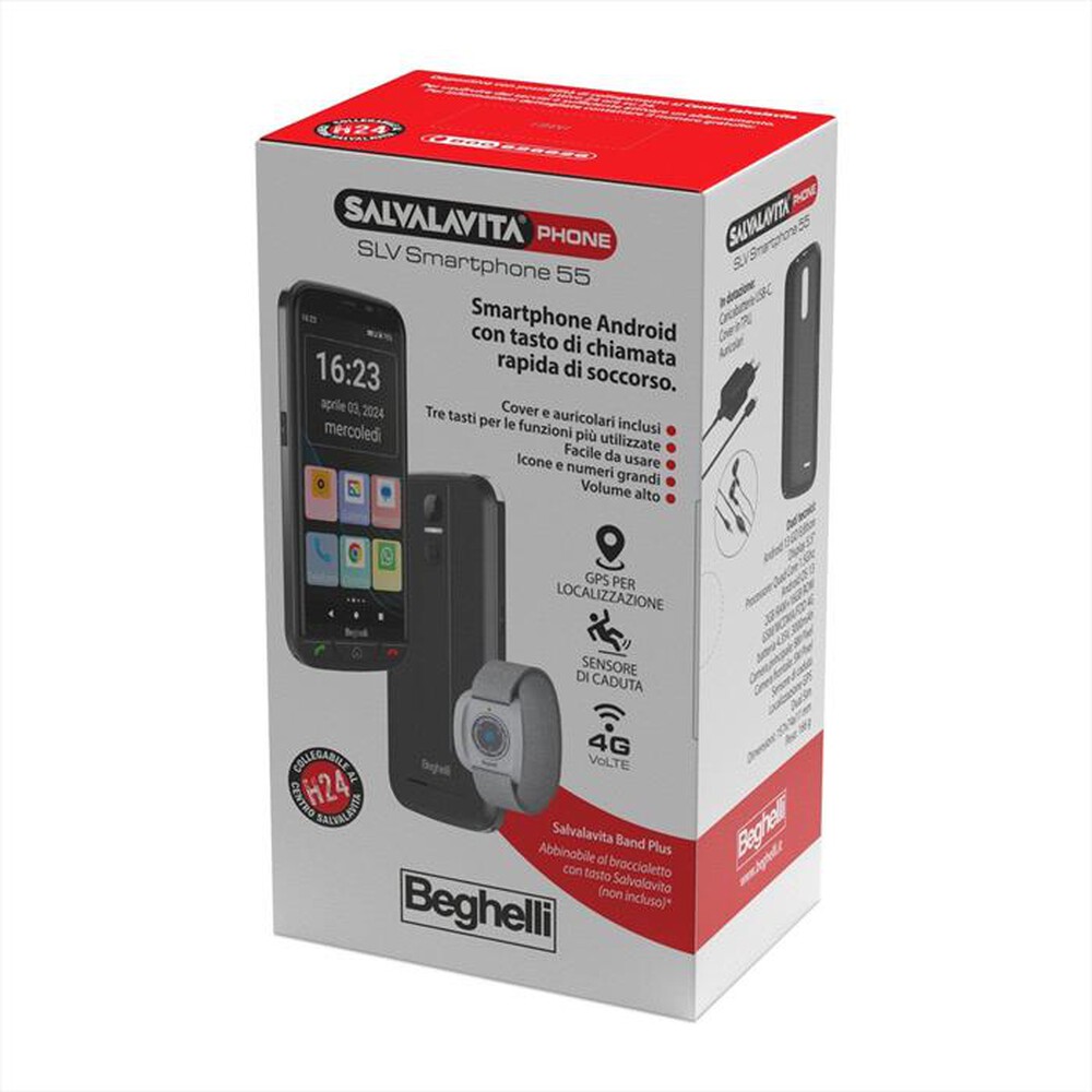 "BEGHELLI - Cellulare 9207-Nero"