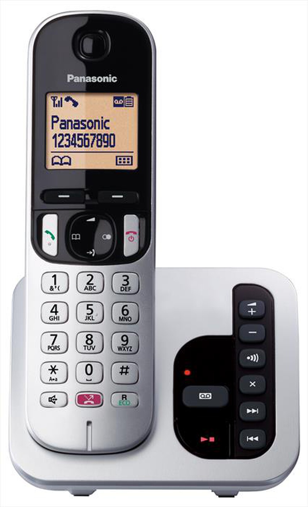 "PANASONIC - Cordless KX-TGC260JTS-SILVER"