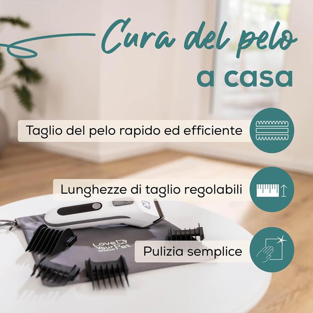 Immagine del prodotto BEURER - Tosatrice PP 110 FLUFFY-Bianco