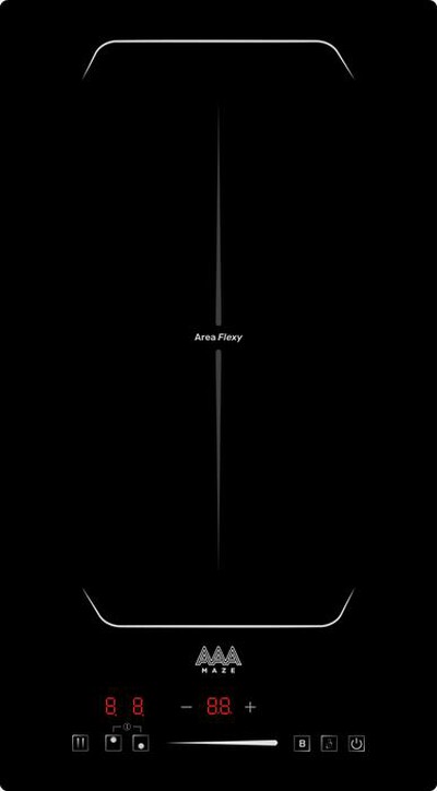 AAAMAZE - Piano cottura elettrico AMIH302FF 28,8 cm-Nero