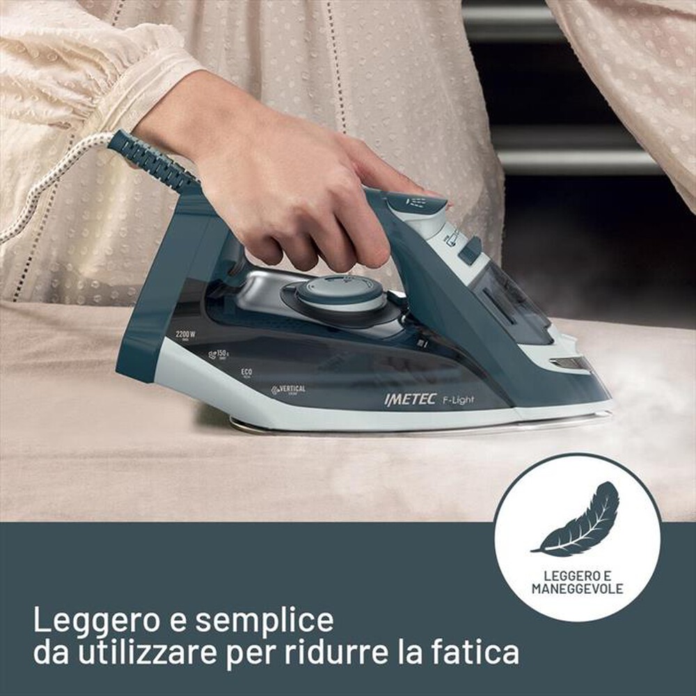 "IMETEC - Ferro da stiro a vapore F-LIGHT"