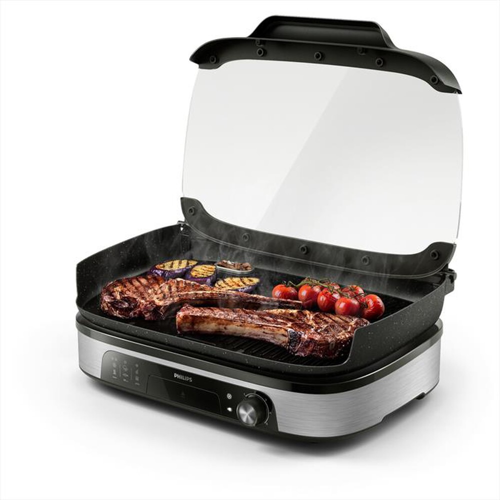 Immagine del prodotto PHILIPS - Grill da tavolo Serie 5000 HD6212/90-Alluminio