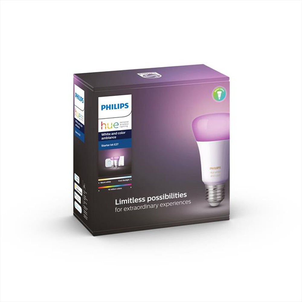 "PHILIPS - PHILIPS HUE WHITE AND COLOR AMBIANCE - White"