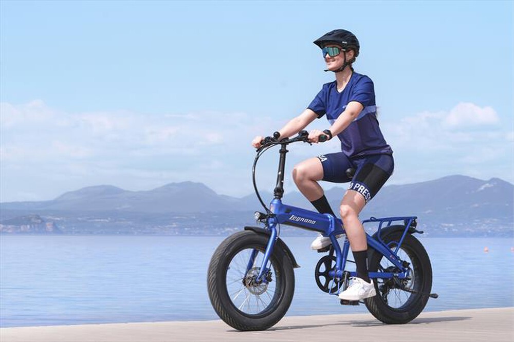 "LEGNANO - E-BIKE FOLD AQVA TAGLIA UNICA-blu"